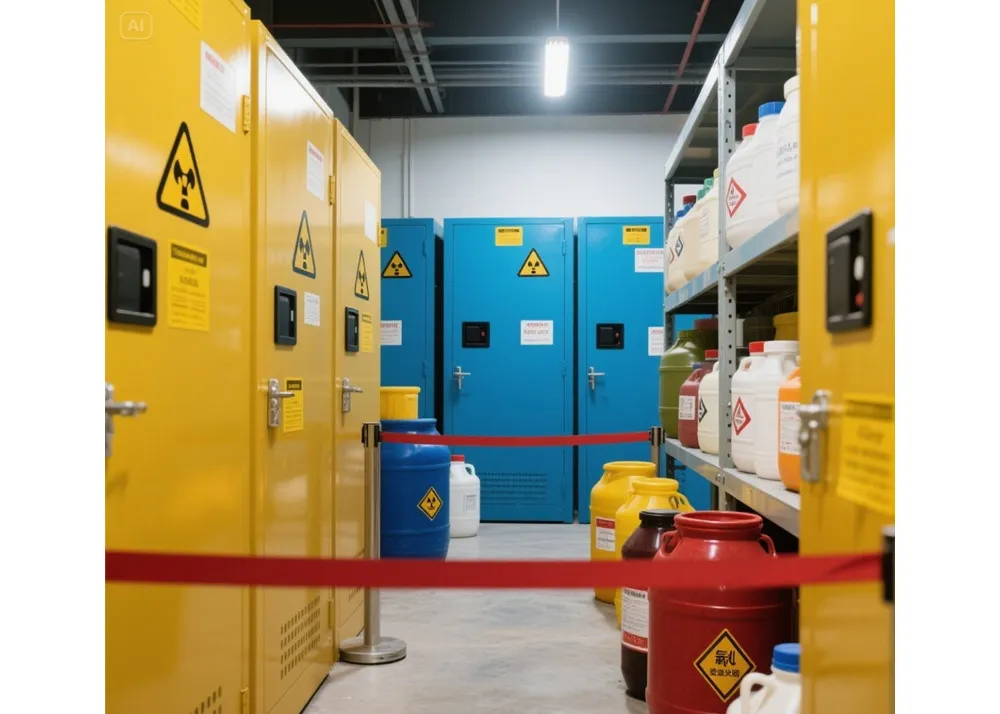 Хімічна безпека: запобігання небезпеці на вашому робочому місці за допомогою безпечних практик зберігання