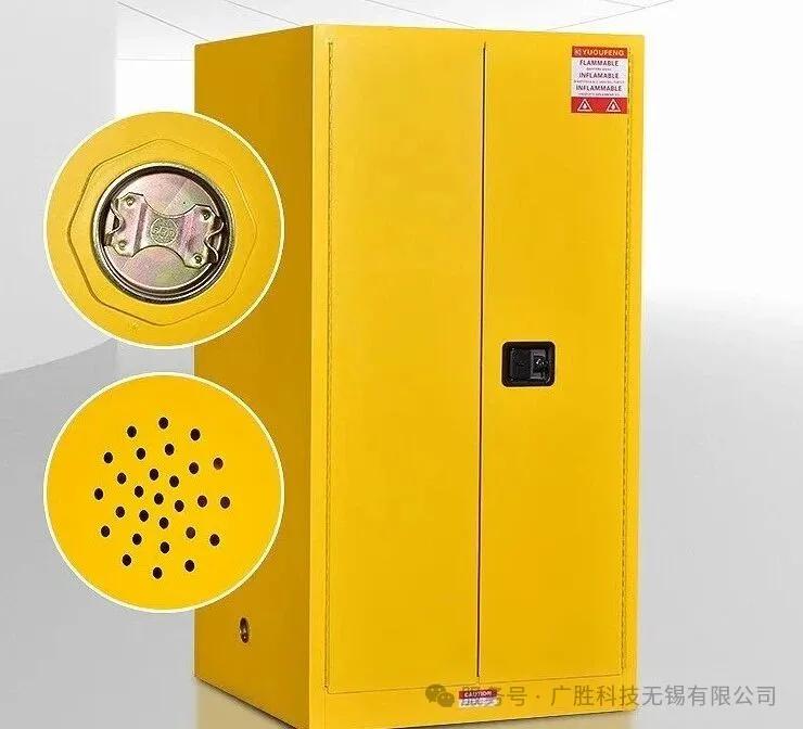 Вирішальна роль регульованих вентиляційних отворів на легкозаймистих шафах безпеки