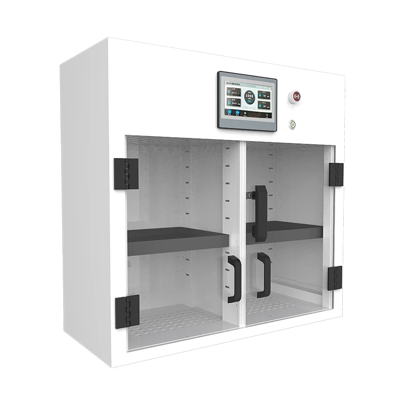 Сталева шафа для зберігання ліків із чистим газом